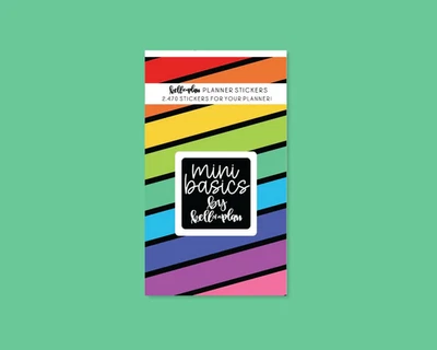 NEU! Kell Of A Plan Mini Basics Stickerbuch 50 Seiten - Bild 1 von 4