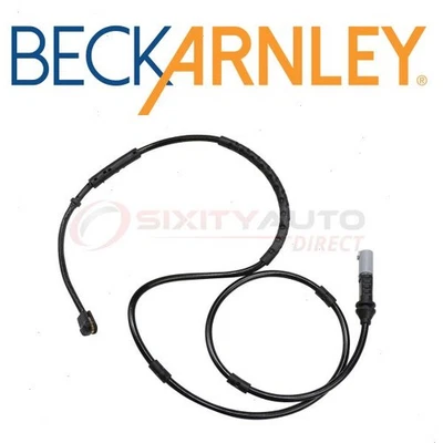 Beck Arnley Rear Disc Brake Pad Wear Sensor for 2012-2016 BMW 328i - Service qv Foto 1 de 4