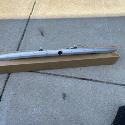 Jaguar X-Type Sport 2002-2003 número matrícula lámpara plata C2S18142XXX Foto 1 de 4