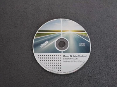 CD Navigation RT4 RT5 GREAT BRITAIN IRELAND 2016/2017 Peugeot Citroën - Bild 1 von 4