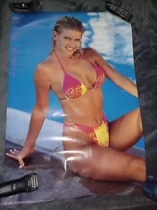 "Pooled Assets"-Rare Vintage Original Pinup Poster 23" x 35"Inches - Picture 1 of 9