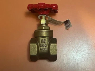 PRO-LINE 100-406NL Gate Valve 200 PSI 1-1/4" - Image 1 of 3