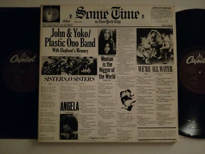 JOHN LENNON YOKO ONO 2LP EINIGE ZEIT IN NEW YORK CITY 1978 APPLE SVBB 3392 KAPITOL - Bild 1 von 8