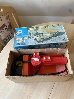 Hercules Dumping Truck Muldenkipper  in OVP Vintage 60s Hongkong Sammler - Bild 1 von 4
