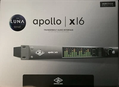 Universal Audio Apollo x16 | Thunderbolt 3 Interface | Heritage Edition - Image 1 of 4