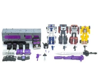 MH TOYS MH-MINI07 Motormaster Deadend Breakdown Wildrider Drag Strip Menasor - Image 1 of 4