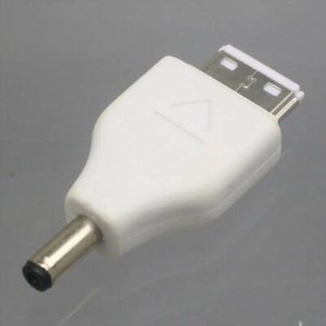 2pcs 3.5x1.35mm DC Mobile Power Conversion Plug To 4 PIN samsung G600 Adapter