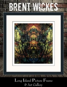 Brent Wickes S/N L/ED Giclee on Paper Conjured Custom Framed - Picture 1 of 3