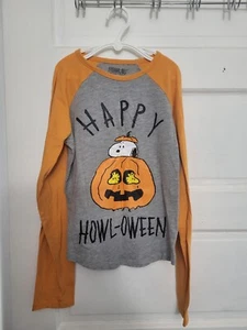 Snoopy Peanuts Halloween Long Sleeved Top Size XL (14-16) - Picture 1 of 4