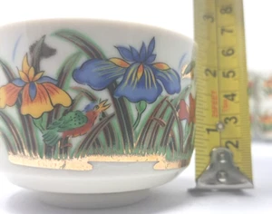 OMC Japan Replacement Tea Cup for Vintage Tea Set Iris Flowers - Picture 1 of 10