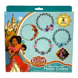 Disney Elena of Avalor Make Your Own Flower Crown Each Box Makes 4 Crowns Sealed - Picture 1 of 13