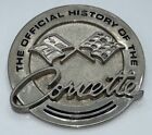 Franklin Mint The Official History Of The Corvette Medallion from Display Shelf