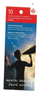 BOOKLET BK389, MENTAL HEALTH: STEPPING PUT OF THE SHADOWS, B14, PANE OF 10 - Image 1 of 2