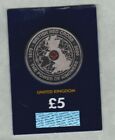 2020 BRITISH RED CROSS FIVE POUND COIN IN A CHANGE CHECKER CARD PACK NEAR MINT