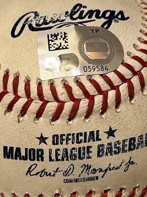 Francisco Lindor SINGLE (Career Hit #1,274) to Mike Tauchman Off Adbert Alzolay - Image 1 of 4