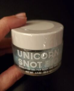 Unicorn Snot Biodegradable Holographic Body Glitter Gel for Body Face Hair