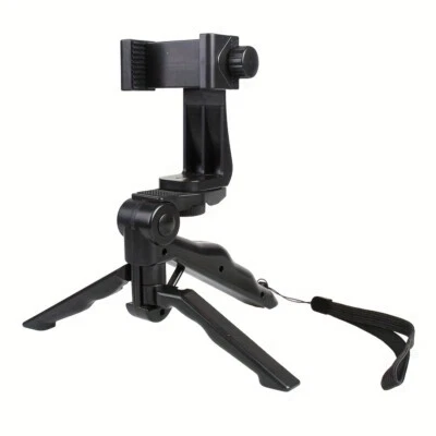 Portable Adjustable Desktop Tripod - For Cell Phone Holder Selfie Stick Mount US - Image 1 of 4