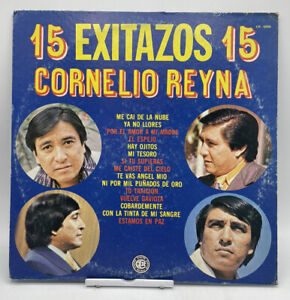 Cornelio Reyna 15 Exitazos Lp Record Vinyl Vg+ 12
