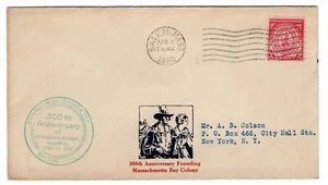 #682 Massachusetts Bay Colony 1930 FDC - Planty #9a Mauck LISTING COPY - Picture 1 of 2