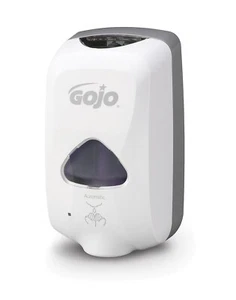GOJO TFX Spender Touch Hand Free Weiß 1200ml Badezimmer Wand Gewerbe WC - Bild 1 von 4