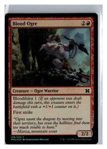 FOIL Blood Ogre – Modern Masters – MTG Magic the Gathering Card - Picture 1 of 2