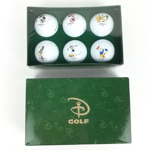 Pinnacle Walt Disney World Set of 6 Character Golf Balls Mickey Sealed in Box - Picture 1 of 17