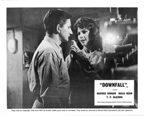 Downfall Edgar Wallace Mysteries Original Lobby Card Nadja Regin T P McKenna