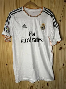 Real Madrid 2013-14 Home Soccer Jersey Adidas Z29356 Men’s Sz L - Picture 1 of 10