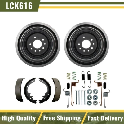 Tambores de freno traseros zapatas de freno herrajes kit de resorte para Pontiac Catalina 1971-1975 Foto 1 de 4