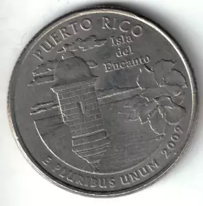 USA - 2009P - Washington ¼ $ - Puerto Rico - Rare - #19754 - Picture 1 of 2