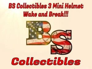 (Fri) BS Collectibles 3 Mini Helmet Day Break TAMPA BAY BUCCANEERS - Picture 1 of 1