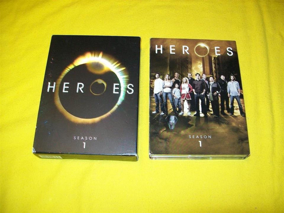 HEROES THE COMPLETE FIRST SEASON ONE 1 DVD WITH SLIPCOVER - Image 1 of 1