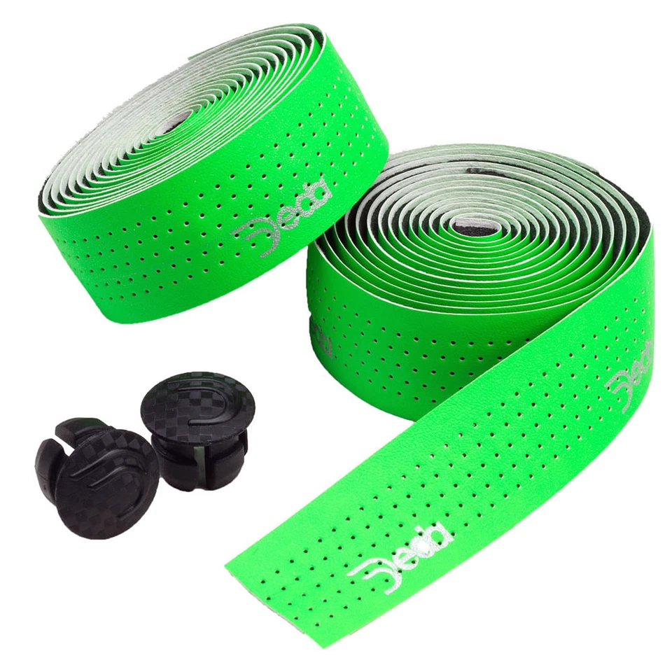 Deda Mistral Synthetic Leather Handlebar Tape Fluorescent Green Road Cross Bike - Image 1 of 1