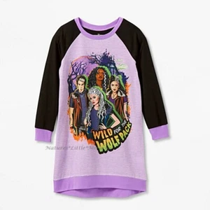 Disney ZOMBIES 2 Nightgown Pajamas Girls Size 5 6 6x 7 8 Sleep Shirt Gown NWT - Picture 1 of 3