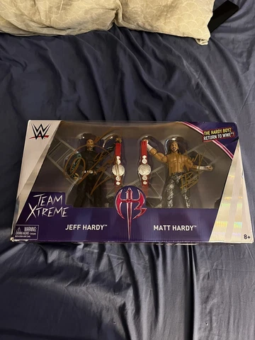 WWE MATTEL ELITE COLLECTION EPIC MOMENTS TEAM XTREME HARDYZ Signed COA WWE AEW Cover