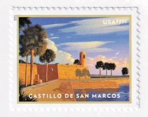 STAMP US SCOTT 5554 "Castillo de San Marcos" $7.95 MNH 2021 - Picture 1 of 1