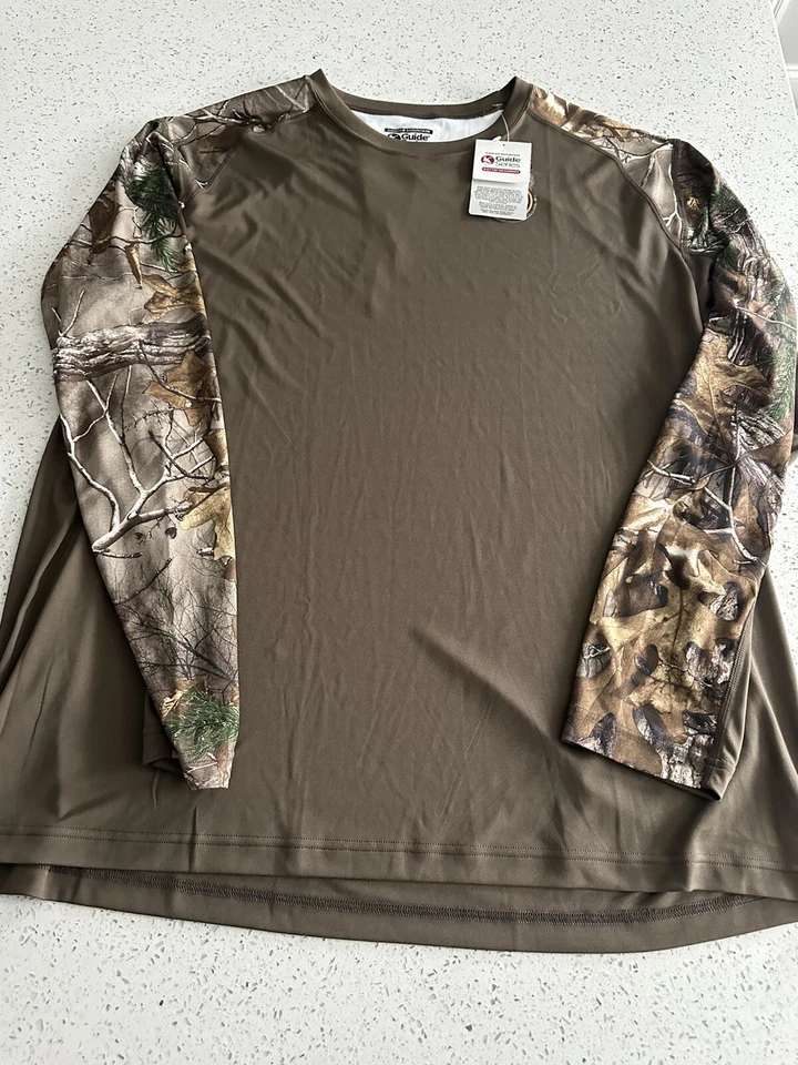 Gander Mountain Guide Series Camouflage Shirt 2XL Long Sleeve Hunting Shirt NWT - Image 1 of 4