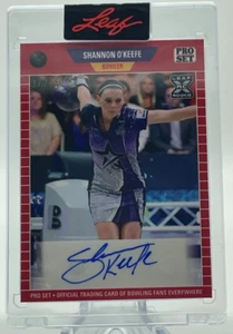 2023 Leaf Pro Set SHANNON O'KEEFE Bowling #PA-COK XRC Rookie Autograph 372/400 - Picture 1 of 2