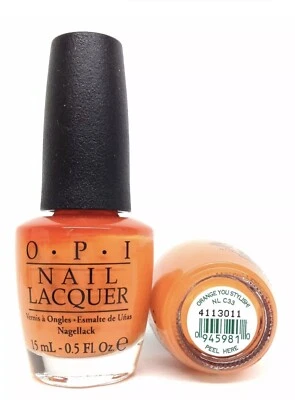 Neu OPI Nagellack ORANGE YOU STYLISH! Maniküre Nail Art vergriffen O.P.I Pastell - Bild 1 von 4