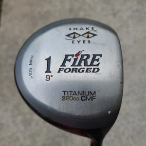 Snake Eyes Ti 320cc CMF Fire Forged 1 Wood Driver 9° RH Graphite 105mph - Picture 1 of 18