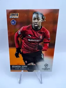 Brandon Soppy - 2020-21 Topps Stadium Club Chrome #74 Orange 01/25 RC SSP - Picture 1 of 3