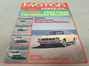 Jan 1977 Motor Manual Mag Sunbird MONARO HX GTS & LE , LTD Jaguar XJS - Bild 1 von 7