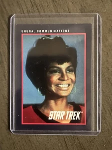 Star Trek Uhura Communications 1991 Card - Picture 1 of 2