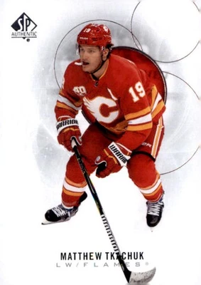 Matthew Tkachuk #10 2020-21 SP Authentic Calgary Flames - Image 1 of 2