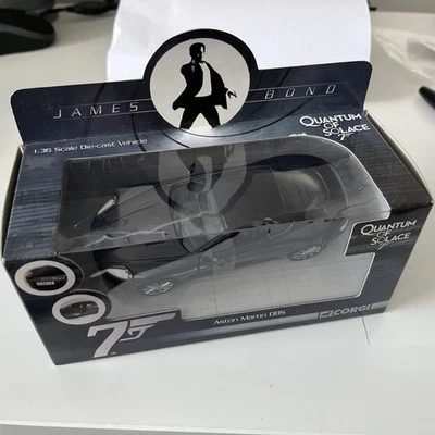 Corgi James Bond 007 Aston Martin DBS Quantum of Solace CC03802 Box Slight Damag - Image 1 of 4