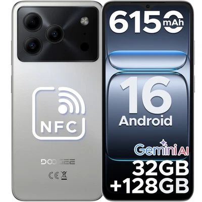 DOOGEE Note56Pro Android16 Handy 32G+128GB 6150mAh 6,56" Smartphone Ohne Vertrag - Bild 1 von 4