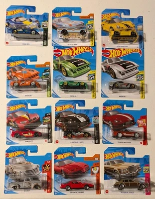 Hot Wheels Job Lot Bundle 12 Cars Unopened Mazda, Chevy, BMW, Lotus Etc - Image 1 of 4