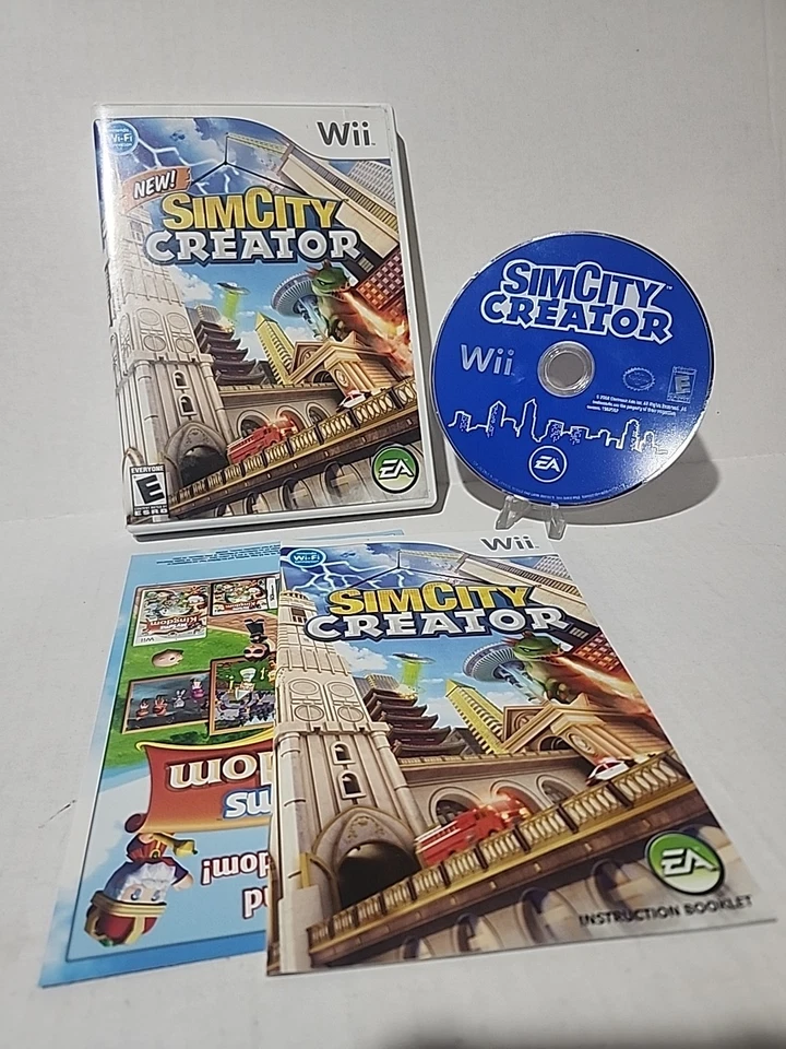 Simcity Creator - Nintendo Wii Tested Complete  - Image 1 of 1
