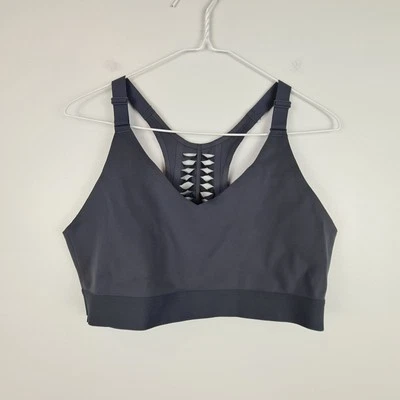 Victoria's Secret Sport Gray XL Laser Cut Wireless Sport Bra VS Full Coverage - Image 1 of 4