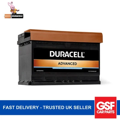 Duracell Battery DA72 Advanced 12V 72 Ah 670 A B13 BMW 5 Series 535i, M535i 535i - Image 1 of 4